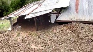 Cloudburst triggers flash flood in Mahore; damages 7 houses, road