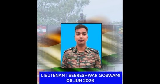 Army Officer Lieutenant Beereshwar Goswami Dies After Accidental Fall During Operation Sheruwali in Rajouri