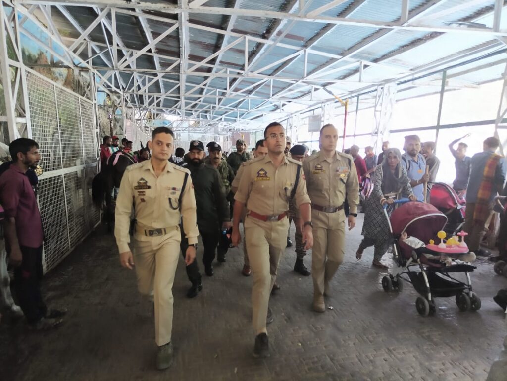 SSP Reasi Conducts Comprehensive Security Audit of Shri Mata Vaishno Devi Yatra Route