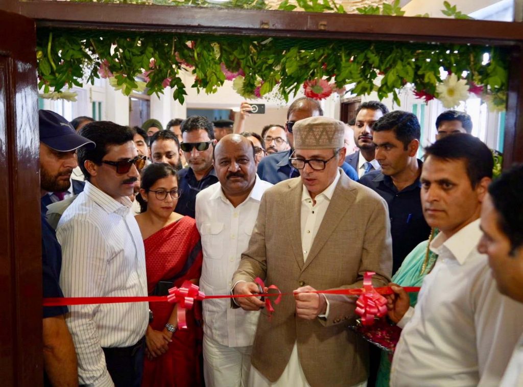 CM Omar Abdullah Inaugurates Additional Accommodation Block At Circuit House Church Lane