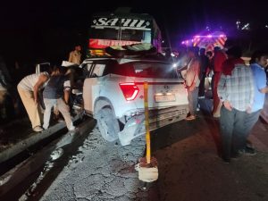 3 tourists from Haryana killed, 2 injured in car-bus collision near IIM Jammu