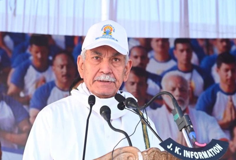 Yoga Guides People In Achieving Holistic Health: LG Sinha