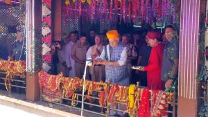 LG prays for peace, prosperity at Mata Kheer Bhawani temple