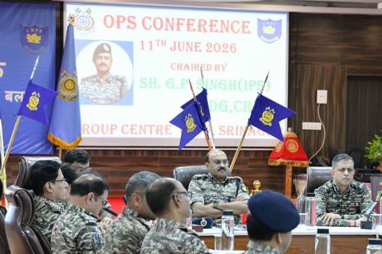 CRPF Chief Reviews Kashmir Security, Stresses Proactive Measures For Amarnath Yatra Safety
