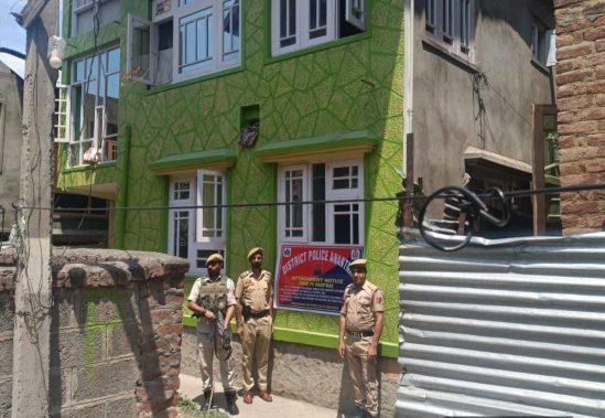 ₹60 Lakh House Of Notorious Drug Peddler Attached Under NDPS Act In Anantnag