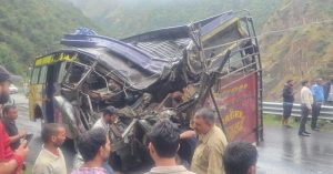 Three Dead As Boulders Hits Passenger Bus, House In Doda
