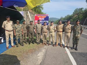 DGP Nalin Prabhat Reviews Security, Traffic and Pilgrim Arrangements on NH-44 for Amarnath Yatra