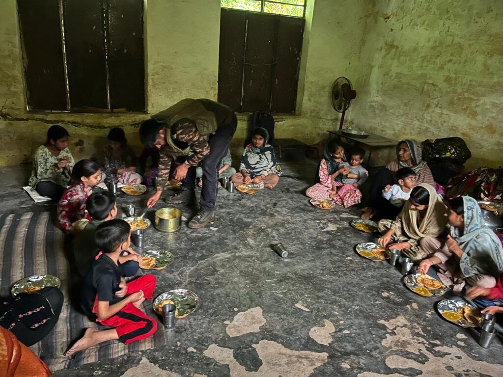 Indian Army Evacuates Families, Provides Relief in Rain-Hit Reasi