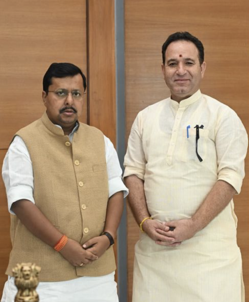 Sunil Sharma calls on Nitin Nabin, discusses J&K’s political scenario
