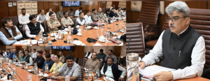 CS Atal Dulloo Reviews Arrangements For 80th Independence Day Celebrations
