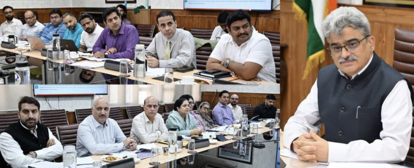 CS Atal Dulloo Reviews Implementation Of Ayushman Bharat Digital Mission In J&K