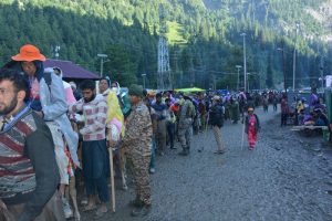 Over 9,100 Pilgrims Leave For Amarnath Shrine