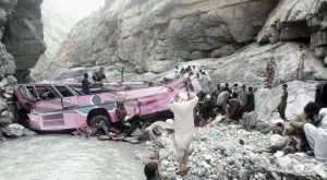 40 Killed After Bus Falls Into Ravine In Pak's Khyber Pakhtunkhwa