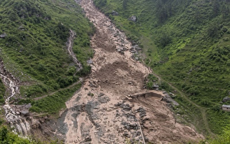 Two Cloudbursts Trigger Flash Floods In Doda’s Bhalessa; Roads Blocked