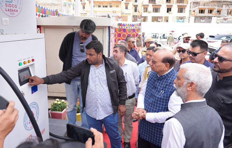 Ladakh Gets Its First EV Charging Stations; LG Says Move Crucial For UT’s Ecology