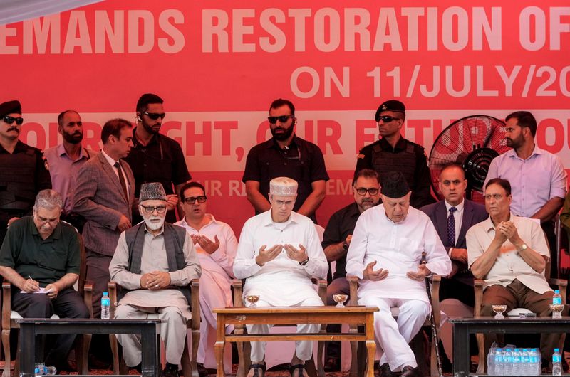 National Conference Pushes For J&K statehood In Show Of Strength Ahead Of Jantar Mantar Protest