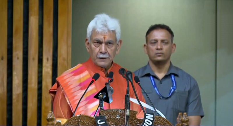 Centre Stands Firmly With Flood-Hit J&K, Amit Shah Promises Full Support: LG Manoj Sinha