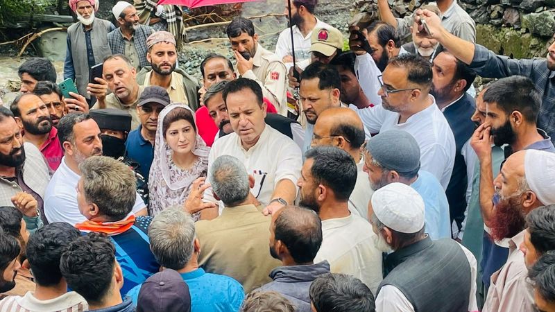 BJP Delegation Visits Flood-Hit Poonch, Rajouri In J&K; Reviews Relief Measures