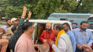 Amarnath Yatra: ‘Chhari Mubarak’ Taken To Pahalgam For Annual Rituals