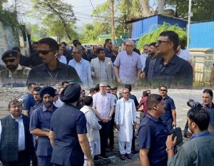 CM Omar Abdullah visits flood-hit Rajouri, reviews relief measures