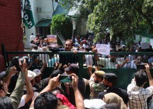 PDP, Apni Party Protest Against Power Tariff Hike In J&K