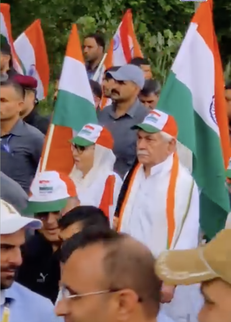 Har Ghar Tiranga Must Remain High In Our Thoughts, Character, Actions: LG Sinha