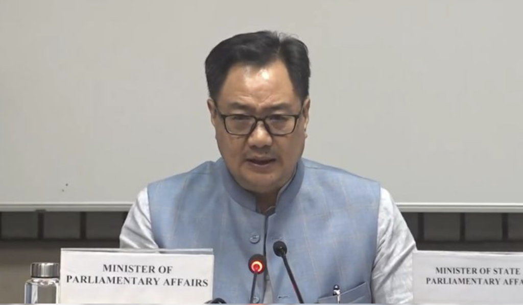 ‘Only 1 Bill Saw Debate,’ Govt Blames Congress For Disrupting House During Monsoon Session