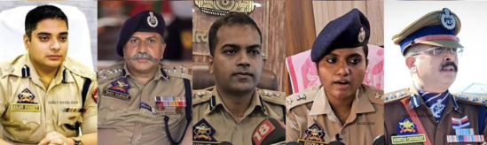 DIGs Rajiv Pande, Shiv Kumar, SSPs Shobhit, Mushtaq Among 38 J&K Police Personnel Awarded Gallantry Medals