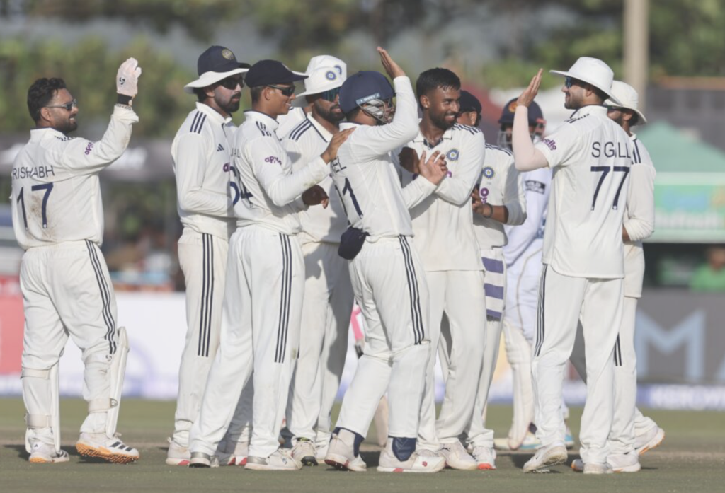 Manav Suthar claims maiden 10-wicket haul as India beat Sri Lanka by 165 runs in Galle Test