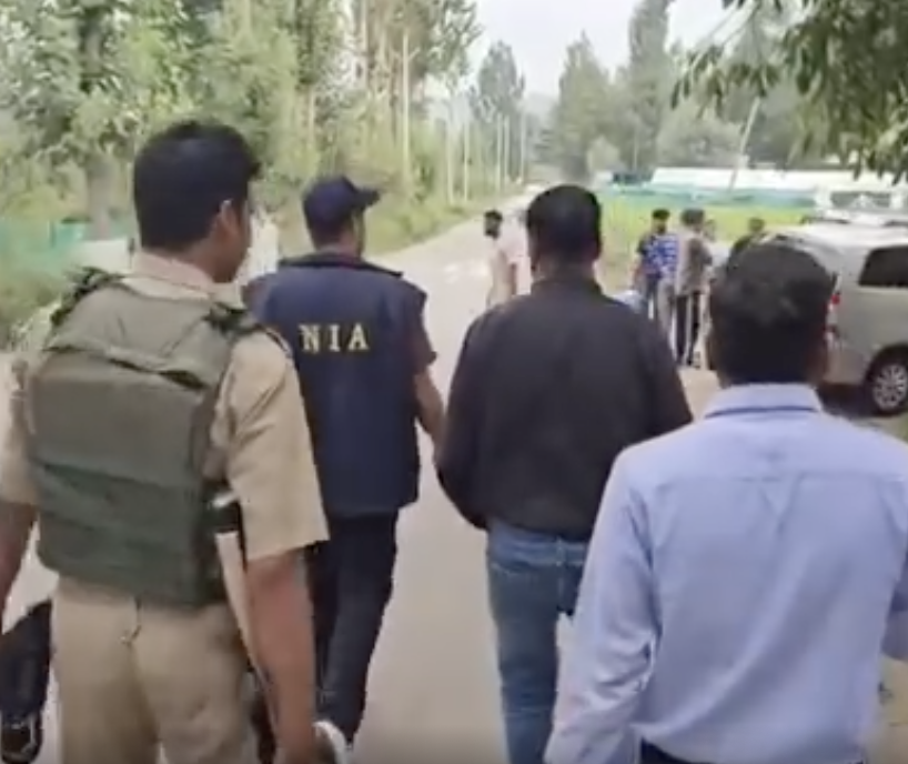 NIA Raids 2 Locations In Anantnag In Terror Case