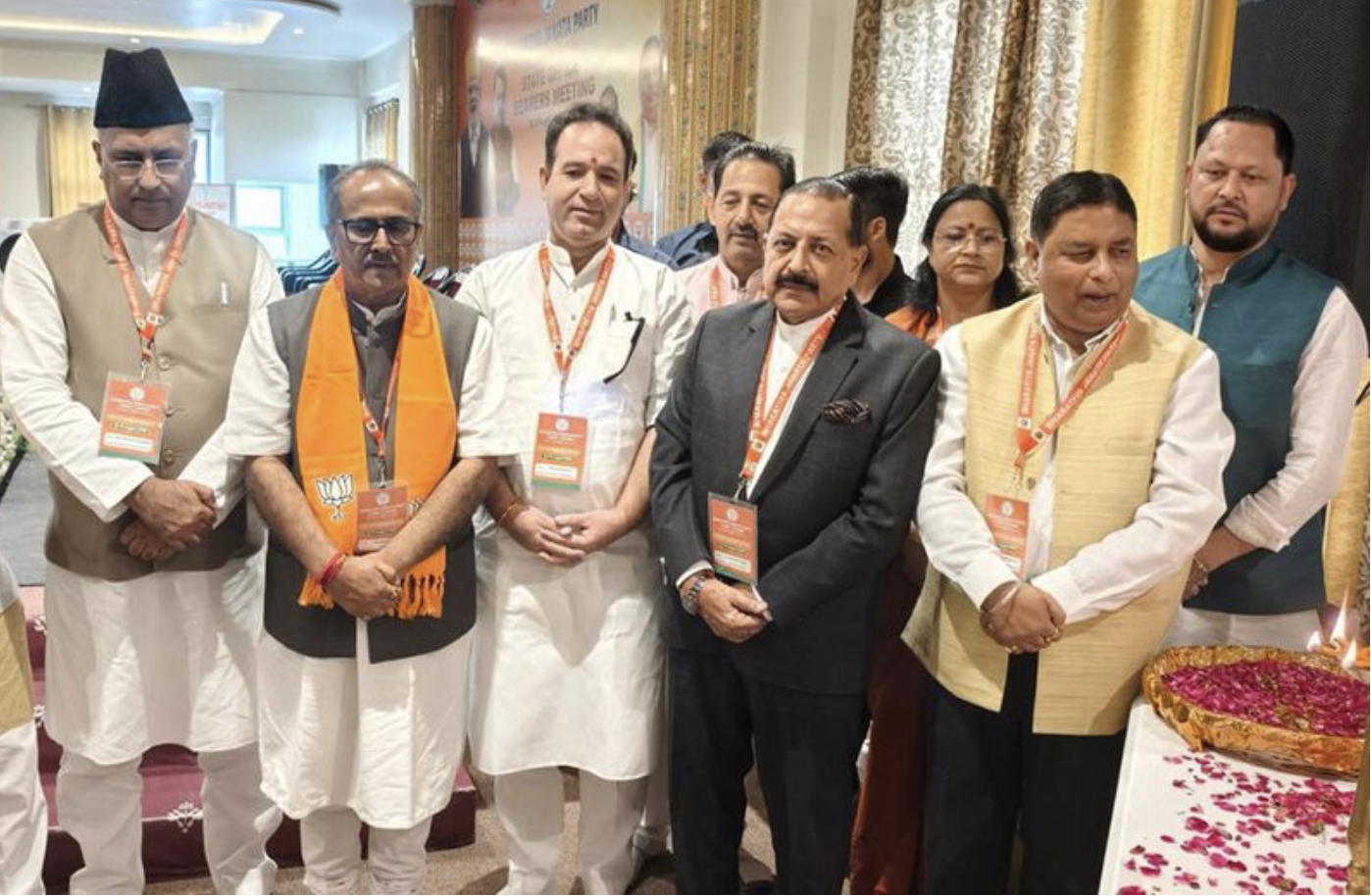BJP holds office bearers meet, Sat claims discernible change in Kashmir