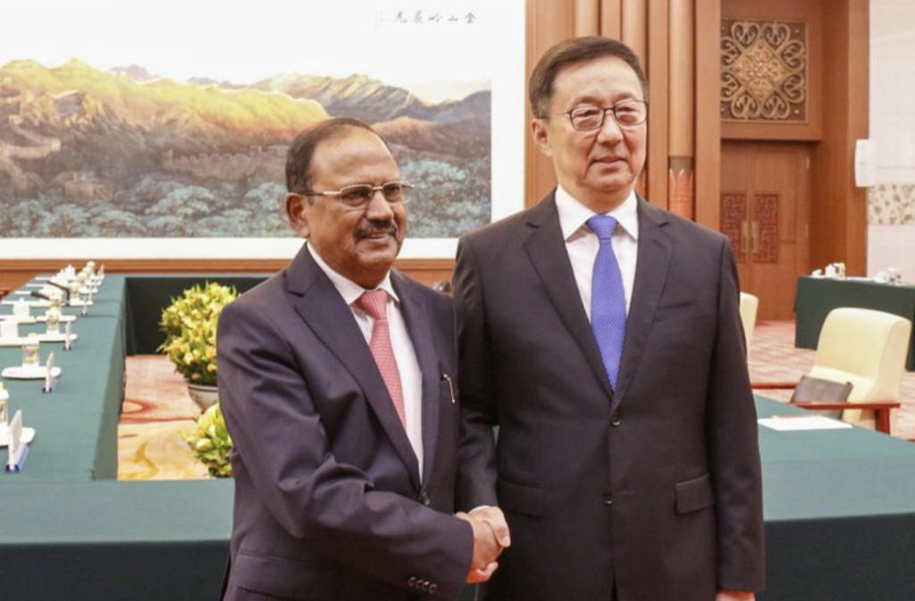Doval Calls On Chinese Vice President Han Zhang Ahead Of Border Talks