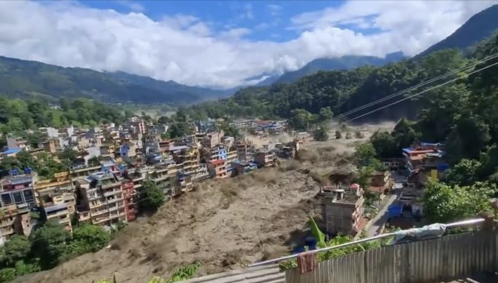 Sudden Flood Sweeps Through Northern Nepal, Alert Issued