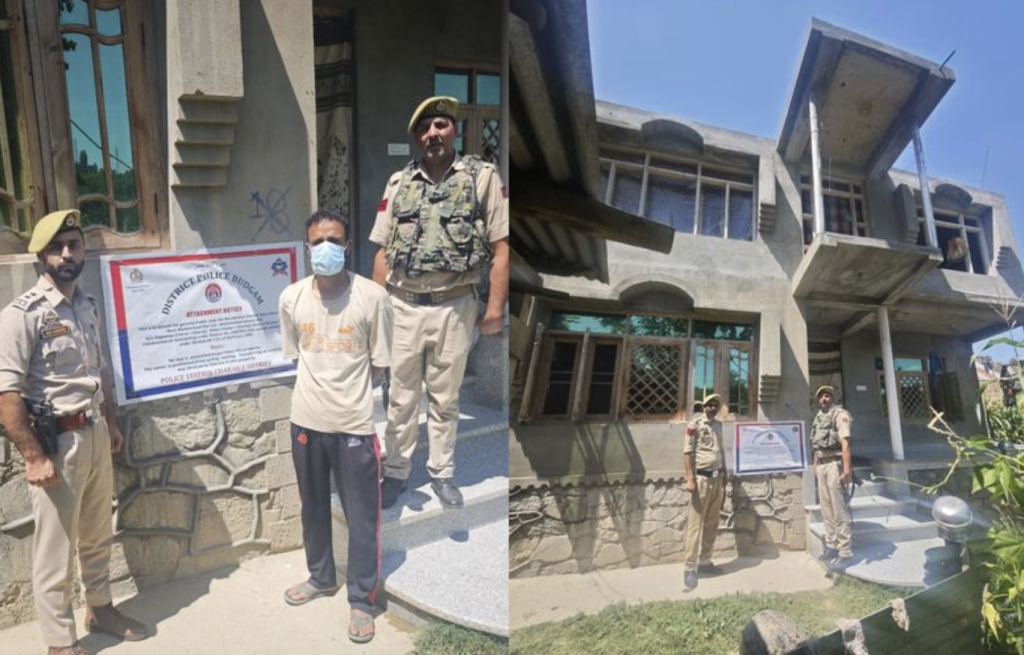 J&K Police Attach Two-Storey House In Budgam Under NDPS Act
