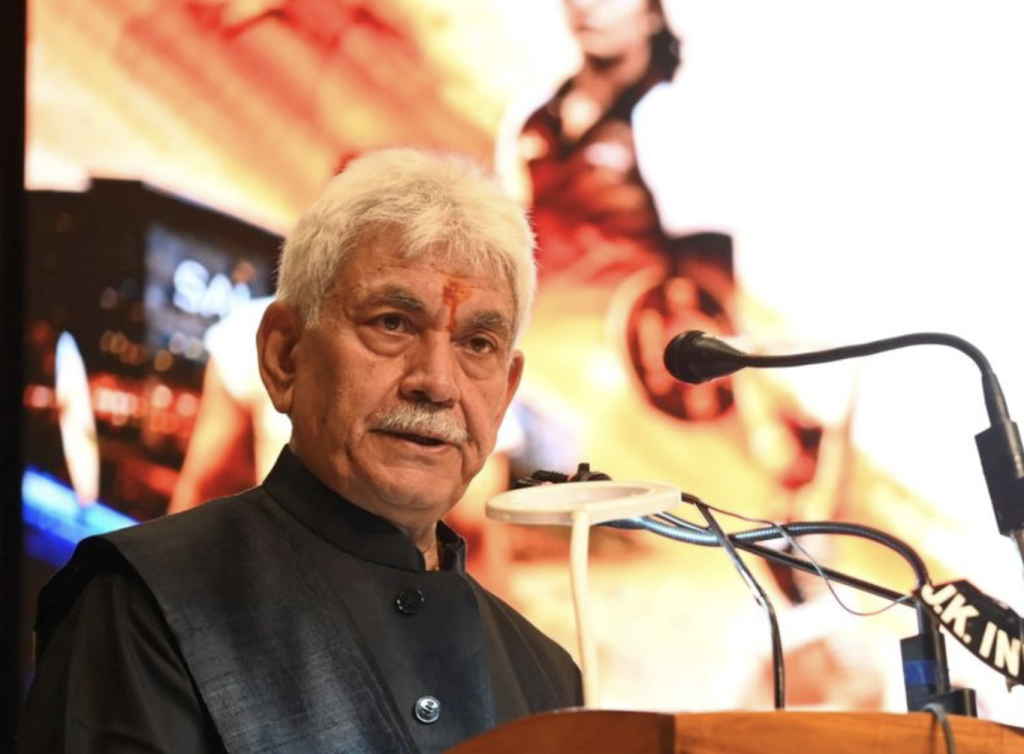 J&K Should Aspire To Host International Sporting Events, Showcase Talent: LG Sinha