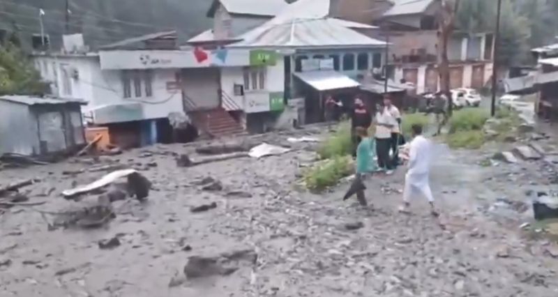 Cloudburst In Kishtwar’s Chatroo Damages Several Structures; No Casualties Reported