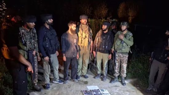 Suspect Held With Hand Grenade, Anti-National Posters In Pulwama