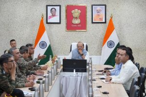 LG Saxena Reviews Preparedness To Mitigate Landslides And Rockfalls In Ladakh