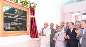 LG Attends IUST’s Conference; Calls For Nature-Based Solutions For Building Climate Resilience In Himalayas