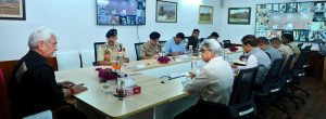 LG Manoj Sinha Chairs High-Level Security Review Meeting