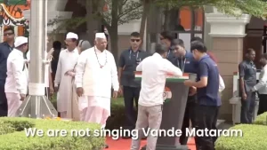 Rahul Gandhi says ‘We don’t sing Vande Mataram, we sing our own song’