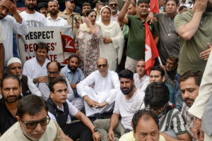 Face-Off In Srinagar: National Conference, BJP Hit The Streets With Rival Protests