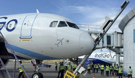 Indigo Flight Hits Pole While Parking At Srinagar Airport, No Injuries