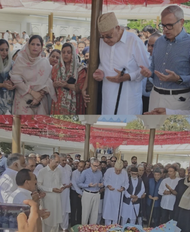 Tributes Paid To National Conference Founder On 44th Death Anniversary