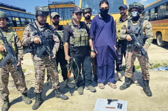 Ex-Terrorist Running Hizbul Module Busted in Kupwara