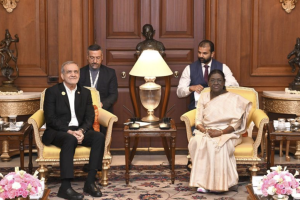 Conflicts be resolved through dialogue, diplomacy: President Murmu in meeting with Iran's Pezeshkian