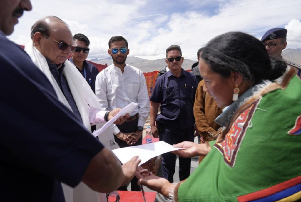 LG Saxena Launches Mega Project To Revive Dying Tso Kar Lake In Ladakh Using Untapped Glacier Water