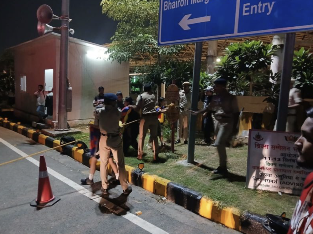 Over 30 Tibetan Youth Congress Members Detained During Protest Near Bharat Mandapam