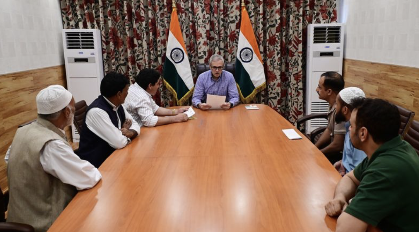 CM Omar Abdullah Meets Legislators, Other Deputations At Civil Secretariat