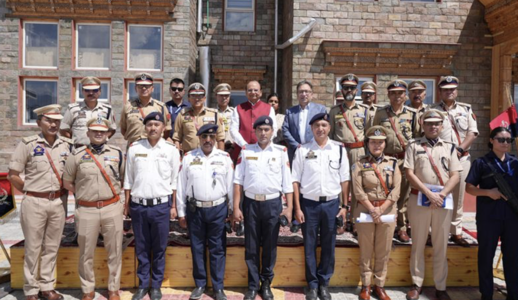 White Replaces Sky-Blue As Ladakh Traffic Police Gets New Uniform